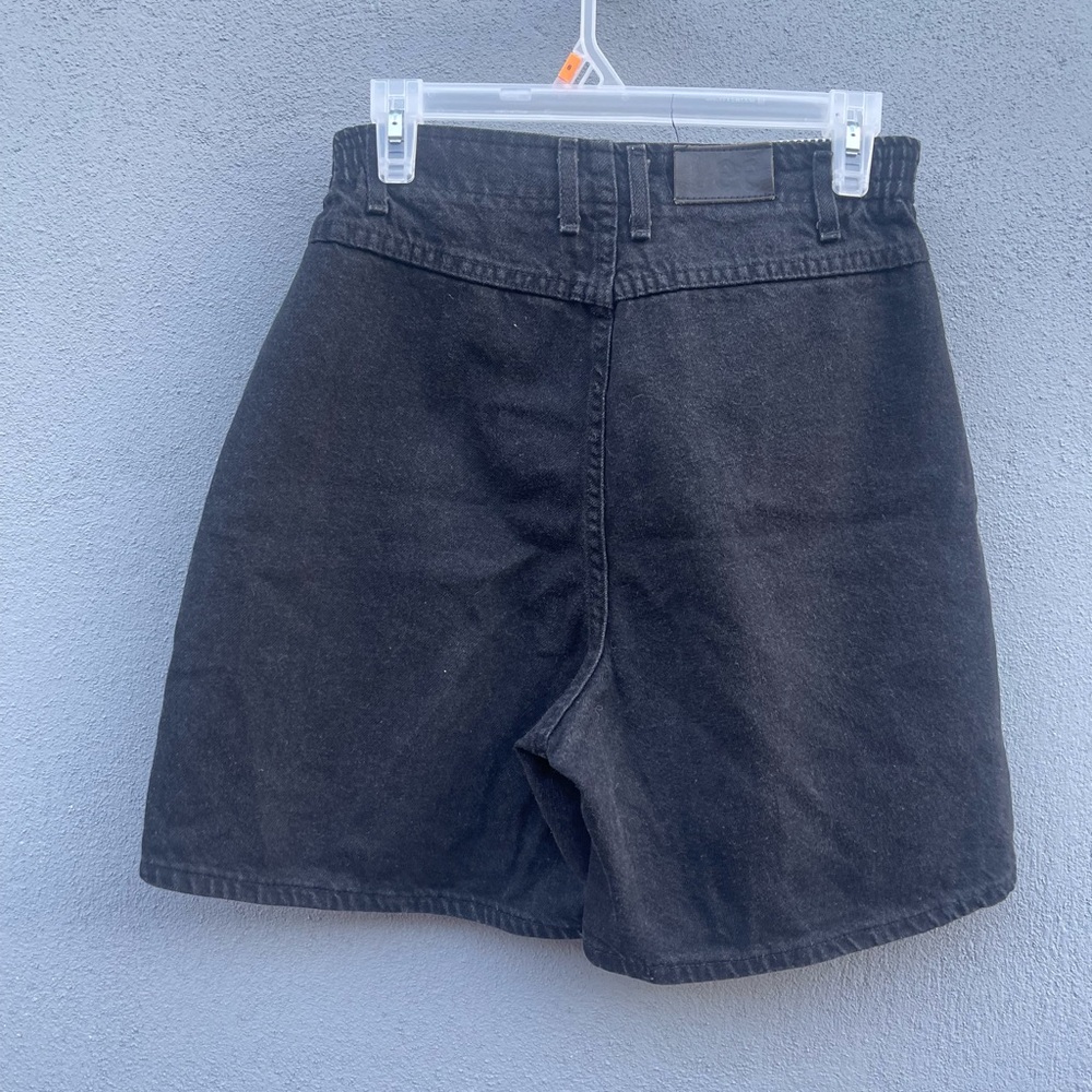 Lee Black Denim Women Jean Shorts - Picture 6 of 9